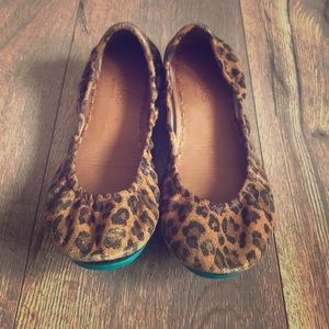 Tieks Leopard Ballet Flats size 9